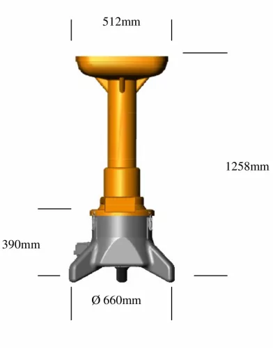 Abmessungen der Speidel Obstmühle