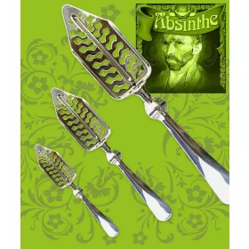 Gewellter Absinthlöffel