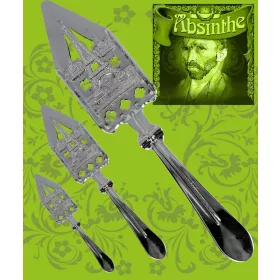 Absinthlöffel mit Eiffelturm