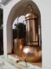 Kupfer-Alembik mit Aromakolonne und 300 Liter Kesselvolumen