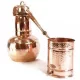 Arabische Kupferdestille, 25 Liter, für aromatische Destillate