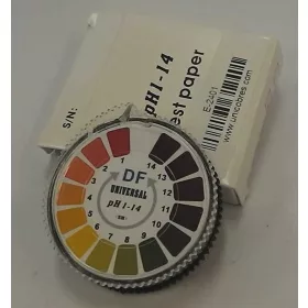 pH-Indikatorpapier 1–14, 5-m-Rolle – Produktansicht