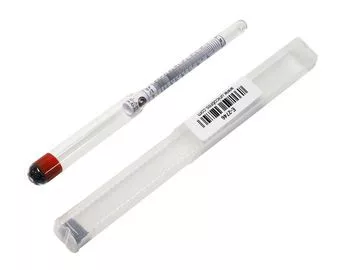 Al-Ambik Alkoholmeter 0–100 Vol.-%, kurz, ohne Thermometer – Detailansicht