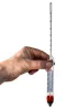 Al-Ambik Alkoholmeter 0–100 Vol.-% mit Thermometer – Produktansicht
