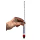 Al-Ambik Alkoholmeter 0–100 Vol.-% mit Thermometer – Produktansicht