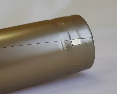 Aufreißlasche der goldenen PVC-Schrumpfkapsel