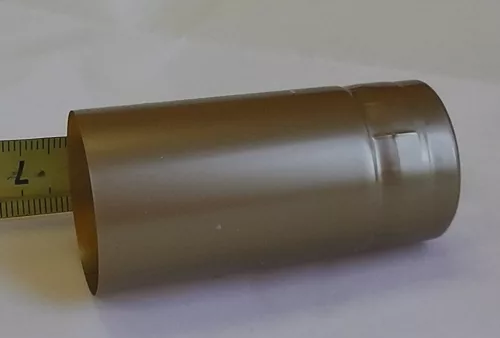 Goldene Schrumpfkapsel für Flaschen – Seitenansicht
