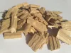 Ungetoastete Limousin-Eichenholzchips – Nahaufnahme