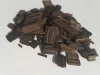 Stark getoastete Eichenholzchips – Nahaufnahme