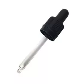 Glas-Tropfpipettenverschluss, 61 mm, Kugelspitze – Produktansicht