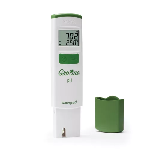 Hanna HI98118 GroLine pH-Tester für Hydrokultur und Nährlösungen – Seitenansicht