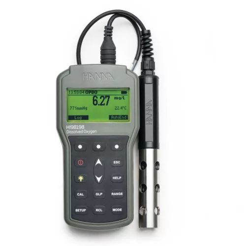 Hanna HI98198 optisches Messgerät für gelösten Sauerstoff, IP67