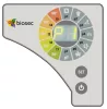 Biosec Domus Dörrgerät mit Kunststoffgehäuse, 10 BPA-freie Trockenkörbe – Abmessungen