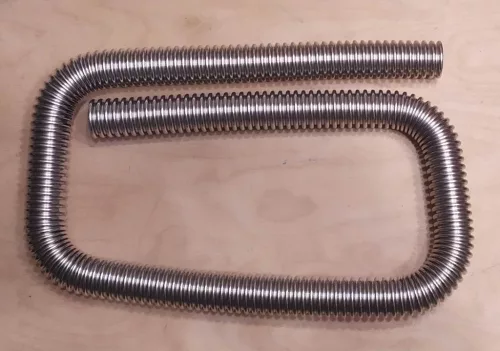 Smo-King flexibles Edelstahl-Rauchrohr, 1 Meter