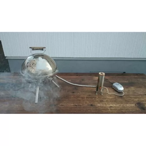 Smo-King flexibles Edelstahl-Rauchrohr, 1 Meter