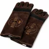 Smo-King Rindsleder-Schutzhandschuh mit langem Schaft