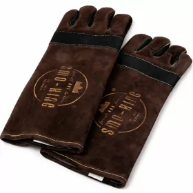 Smo-King Rindsleder-Schutzhandschuh mit langem Schaft