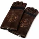 Smo-King Rindsleder-Schutzhandschuh mit langem Schaft