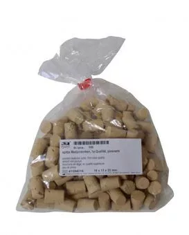Naturkorken für Reagenzgläser in einer 100er-Packung