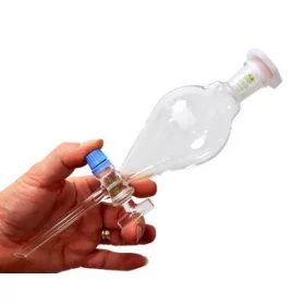 Scheidetrichter für ätherische Öle aus Glas, 100 ml